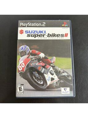 Suzuki Super-bikes II Riding Challenge Sony PlayStation 2 2006 PS2 With Manual